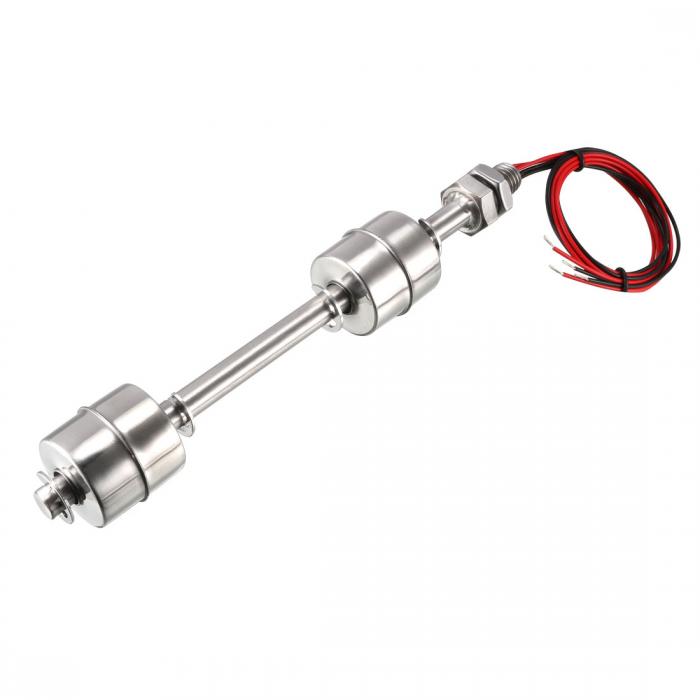 uxcell ステンレス鋼フロートスイッチ スイミングプールガーデンポンド液体水位センサー ウォーターポ..