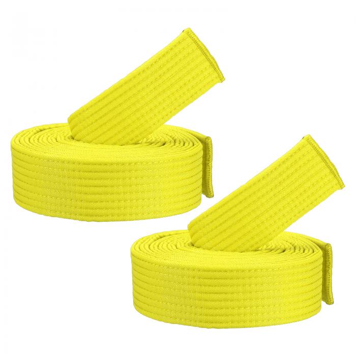 PATIKIL テコンドーのカラー ランキングベルト、2本セット 1.6