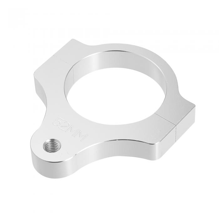 uxcell CNCフォークブラケットステアリングダンパー 取り付けクランプ ユニバーサル ほとんどのオートバイ用 穴径52 mm