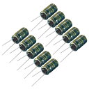 uxcell 電解コンデンサ 1000uF 25V 10x17mm ラジアルリードタイプ 3000時間 10個入り