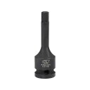 uxcell インパクト六角ビットソケット Cr-Mo鋼 メトリック 75 mm長さ 12.5 mmドライブ x H8(8 mm)