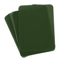 uxcell 衣類修理用アイロンパッチ アイロンで貼る修繕用布地パッチ 4.9"x3.7" 衣服 パンツ バッグの穴修理と装飾用 18枚入り(アーミー緑)