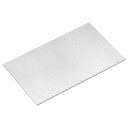 uxcell 6061 アルミニウム シート 430 mm x 250 mm 長方形アルミニウム プレート 厚さ 1.5 mm の平坦な金属ストック 保護フィルム付き