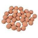 uxcell 粘土小石 9-10mm 0.22 lbs ピンク 園芸 鉢植えボール 水耕栽培 花瓶供給 盆栽装飾(4)