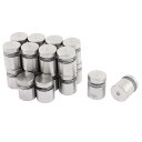 uxcell ガラススタンドオフ ステンレス鋼 ハードウェア 19 x 24mm 20個入り(3)