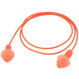 uxcell イヤーマフ イヤーウォーマー 耳カバー 耳当て プロテクター オレンジ シリコン プラスチック