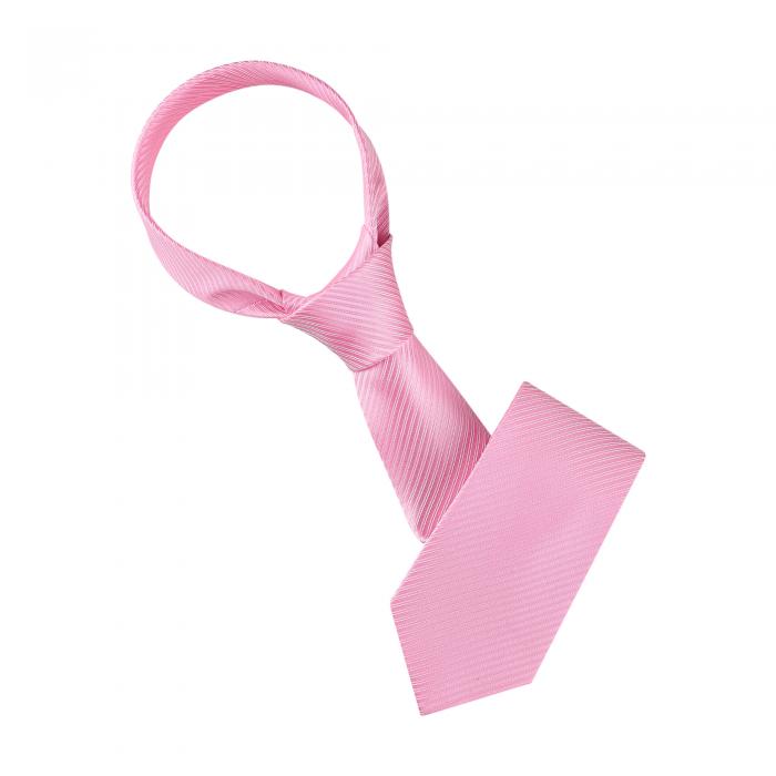 Allegra K ストライプ柄 ネクタイ レギャラータイ 無地 フォーマル カジュアル ビジネス 結婚式 メンズ ピンク 8 cm