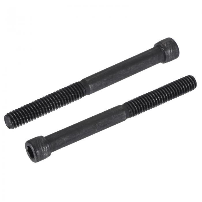 uxcell 六角穴付きボルト 六角ソケットヘッドキャップ ねじボルト 12.9グレード 合金鋼 5/16-18x82.6 mm 5個