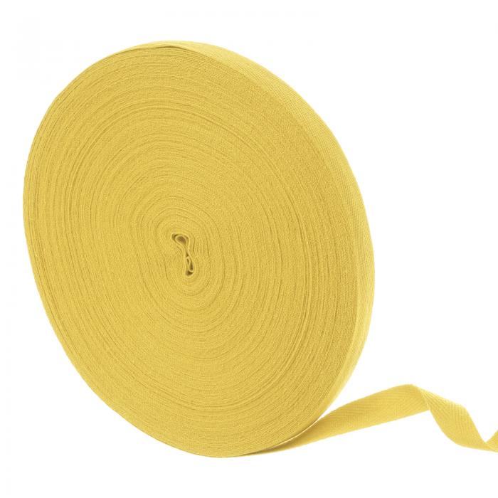 uxcell 50 ヤード綿ツイルテープ 5/8"ヘリンボーンウェビングリボンバイアスバインディングテープ 衣類..