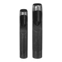 uxcell 2個セットのレザーホールパンチ 12mm/15mm カーボンスチール製の中空丸穴パンチ カッター ベルト ウォッチバンド 紙 プラスチック レザー...