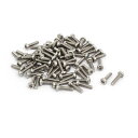 uxcell トルクス ナベ頭 ネジ M2.5 x 10mm 304ステンレススチール マシンネジ 機械ソケット ファスナー 80個入り(4)