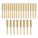 uxcell ダイヤモンドチェーンソー研磨ビット シリンダーヘッド チタンメッキ 電動チェーンソーグラインダー 4 mm 4.8 mm 5.5 mm 24個