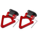 X AUTOHAUX ダミー牽引フック 車の牽引フック装飾 三角形 バンパートレーラーステッカー飾る ユニバーサル 装飾 ドレスアップ 簡単取り付け ABS製 ...