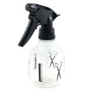 uxcell スプレー ボトル プラスチック ヘアー サロン ツール スプレー 理髪 水 噴霧器 200ml 1個