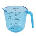 uxcell 液体計量カップ キッチン パン屋 ベーキングプラスチック製 水 300ml クリア ブルー