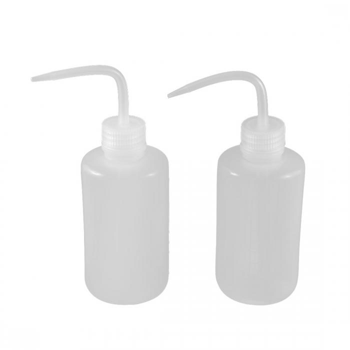 uxcell 調味料入れスクイズボトル ミキサー シェーカーボトル プラスチック ロングチューブ オイルボトル 2個入り