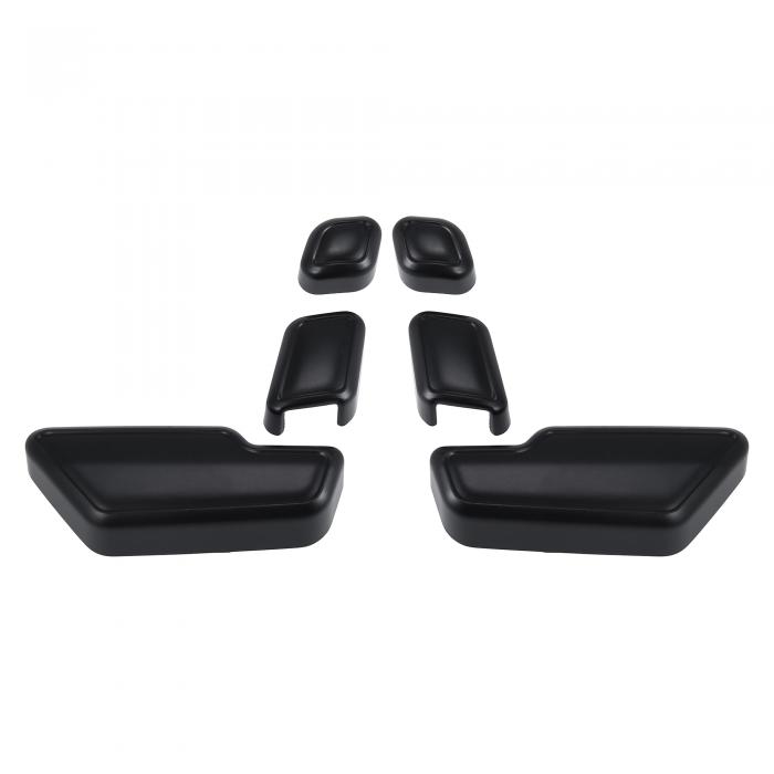 X AUTOHAUX 内側のドアシート調整ボタンスイッチカバーの装飾 Mercedes Benzに対応 W204 W205 W212 W21..