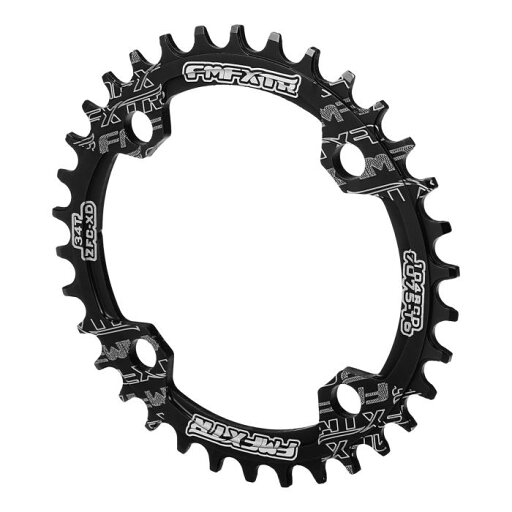 X AUTOHAUX バイククランクセット歯板 34歯 104 mmピッチ 4穴 アルミニウム合金 ラウンドナローワイドチェーンリング ブラック X AUTOHAUX バイククランクセット歯板 34歯 104 mmピッチ 4穴 アルミニウム合金 ラウンドナローワイドチェーンリング ブラック