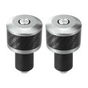 TUCKBOLD オートバイハンドルバーエンドプラグ アルミ合金製 7/8インチ 22mm スタイリッシュ フロントハンドルバーグリップキャップ ギアバランスプ...