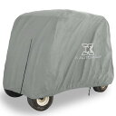 X AUTOHAUX ゴルフカート保護カバー 400D防水日焼け防止 2-4乗客 追加のPVCコーティング EZGOクラブカーに対応 Yam ahaに対応 2....