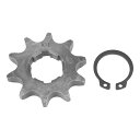 F FIERCE CYCLE フィッティング スクリュー メタル製 チタントーン オートバイのスプロケット フロントエンジンスプロケット 428 チェーン 10...