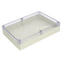 uxcell ジャンクションボックス 290mmx210mmx60mm ABS材質 電子DIYプロジェクトボックス