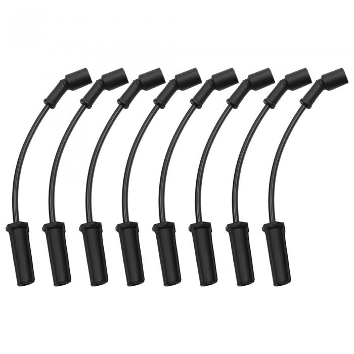 X AUTOHAUX 車のスパークプラグワイヤー 9748HH 19351572 シボレーに対応アバランチ1500用 8個