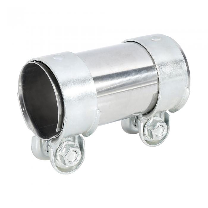 X AUTOHAUX エキゾーストパイプスリーブコネクター クランプカプラー VWに対応ビートルゴルフ用ボラ用 ..