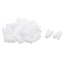 uxcell トリム パネル リテーナ リベットファスナークリップ プラスチック製 留め具クリップ ホワイト 30個入り