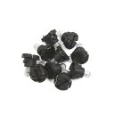 uxcell カーLEDライト プラスチック ユニバーサル T4 LEDライト 10個入り
