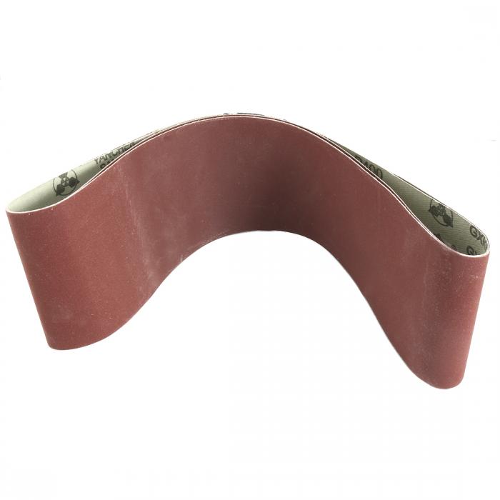 uxcell 研磨ベルト 酸化アルミニウムサンディングベルト サンドベルト 400グリット ブラウン 2本入り