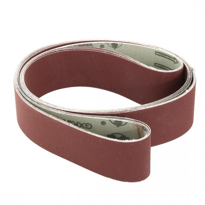 uxcell 酸化アルミニウムサンディングベルト サンドペーパー 51 x 1829mm 320グリット 4個入り