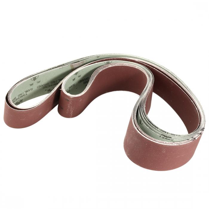 uxcell 酸化アルミニウムサンディングベルト サンドペーパー 51 x 1829mm 600グリット 6個入り