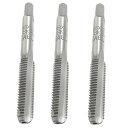uxcell 転造タップ ネジタップ テーパとプラグメトリックタップ M8 x 1.25mmピッチ 3個 8mm x 1.25mm(4)