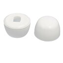 uxcell トイレボルトキャップ ラウンドキャップ ABSプラスチック 34mmx22mm 2セット入り