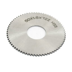 uxcell チップソー 丸のこ 円形の刃 16mmの軸孔の直径 1.5mmの厚さ 72歯 高速度鋼