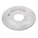 uxcell スリッターソー 75mm x 1.2mm x 22mm 72T シルバートーン 切削工具