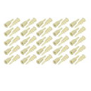 uxcell セルフドリルドライウォールアンカー 拡張ボルト モリーボルト 40mm x 8mm 50個入り