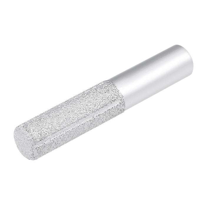 商品詳細 特徴 【属性1】[サイズ]-ヘッド直径：13.4mm。 切断長さ：41mm【属性2】[特徴]-コースグリットダイヤモンド：46グリット。 石、大理石、花崗岩、ガラスに最適です。【属性3】[ろう付けプロセス]：従来のダイヤモンドコーティング回転ポイントよりも長い耐用年数。【属性4】[適用]：ガラス、金属、森、石、大理石、石、宝石、宝石類、貝、タイル、等の端をひくの使用のために適します。石のフライス盤、文字パターンの彫刻に使用できます。【属性5】[使用のアドバイス]-ダイヤモンドヘッドを保護するために、浅い石の層に刻まれています。ウェットまたはドライを使用してください。 水または他の冷却剤をお勧めします。【商品説明】説明： *従来のダイヤモンドコーティングされた回転ポイントよりも長い寿命を提供する*ろう付けプロセス。 *ガラス、金属、森、石、大理石、岩、宝石、宝石、貝殻、タイルの端を挽くのに適しています。 など。 水または他の冷却剤が推奨されます。仕様： *粒度：46グリット *カラー：シルバートーン *材質：ダイヤモンド、炭素鋼 *ヘッド直径：13.4mm *切断長さ：41mm *全長：75mm *シャンク径：12.7mm パッケージの内容： * ダイヤモンドストレートルータービット1個入り 注意書き 【注意事項】 ・当店でご購入された商品は、原則として、「個人輸入」としての取り扱いになり、すべて中国の広東省からお客様のもとへ直送されます。 ・ご注文後、1〜3営業日以内に配送手続きをいたします。配送作業完了後、遅くとも1ヶ月程度でのお届けとなります。 ・個人輸入される商品は、すべてご注文者自身の「個人使用・個人消費」が前提となりますので、ご注文された商品を第三者へ譲渡・転売することは法律で禁止されております。 ・関税・消費税が課税される場合があります。 詳細はこちらご確認下さい。 ＊色がある場合、モニターの発色の具合によって実際のものと色が異なる場合がある。