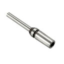 uxcell 中空紙ドリル シルバー 6mmx75mm テーパーシャンク 穴掘りドリルビットセット