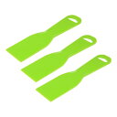 uxcell パテスクレーパー プラスチック 柔軟なパテ刃 使い捨てスプレッダー 乾式壁壁塗装のテーピング用 50 mm グリーン 3個