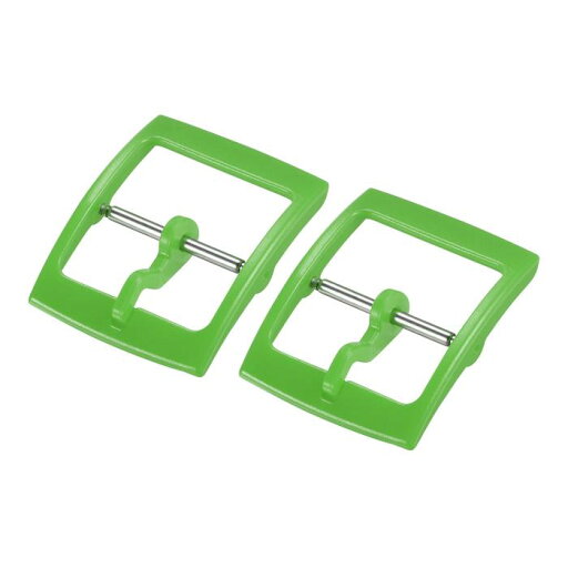 uxcell 時計ストラップクラスプ 交換用 プラスチックバックル 16mm幅の時計バンド用 グリーン 2個入り uxcell 時計ストラップクラスプ 交換用 プラスチックバックル 16mm幅の時計バンド用 グリーン 2個入り