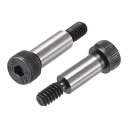 uxcell ショルダースクリューボルト 合金鋼 六角ソケットヘッド 13 mmショルダー長さ 6 mmショルダー径 #10-24ねじ 6個