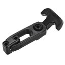 uxcell Tハンドルドローラッチハスプ 110mm ラバーフレキシブル ゴルフカートとツールボックス用