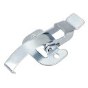 uxcell トグルラッチ 92mm 亜鉛メッキ スプリングスチールフック付き
