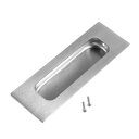 uxcell プルハンドル フラッシュプル 304ステンレス鋼 長方形 120 x 40 x 2mm