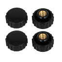 uxcell クランプつまみ M6x20mm ハンドル 4個入り
