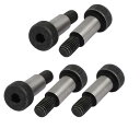uxcell ショルダーボルト M8x13mm 40Cr合金鋼 ショルダー直径10mm ショルダー長さ20mm 5個入り