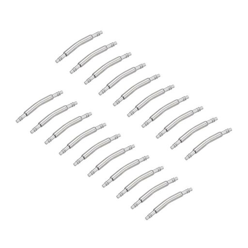 uxcell 湾曲したスプリングバーピン ステンレス鋼 ダブルフランジエンド 時計バンドリンクピン 幅12 mm 直径1.5 mm 20個 uxcell 湾曲したスプリングバーピン ステンレス鋼 ダブルフランジエンド 時計バンドリンクピン 幅12 mm 直径1.5 mm 20個
