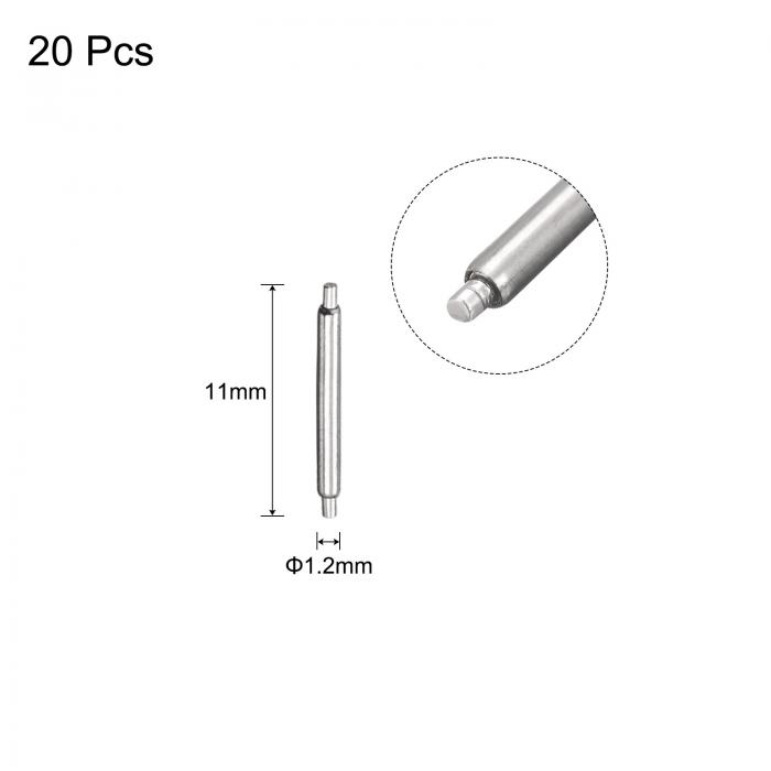 【メール便】 Emitta(エミッタ) 時計バンド ブッテーロ 17mm レッド (美錠:銀) EB-R17【お寄せ品、返品キャンセル不可。欠品終売時連絡あり】